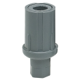 PF-10 Bullet Feet, Adjustable, Plastic, Hex Toe, 1-5/8 inch OD, 4 each