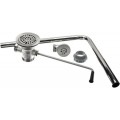 QM-86Z Twist Handle Waste Valve, with Overflow Assembly, Zinc Body, 2 inch N.P.T