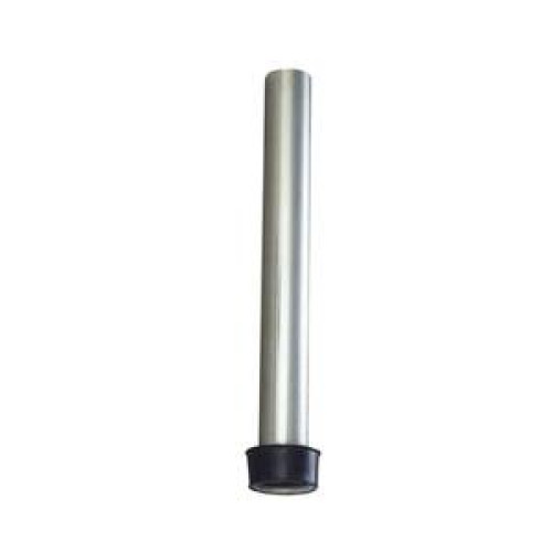 SD-1111 Bar Sink Overflow Pipe, Chrome Plated Brass, 1 inch OD, 7-3/4 inch Length