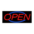 10153 OPEN NEON Signs, Flashing, 110v/60/1, 32(w) x 3(d) x 13(h) inch