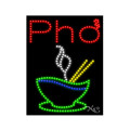 20392 PHO LED Signs, Flashing, 20(w) x 1(d) x 26(h) inch, 120v/60/1