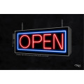 LFD001 OPEN LED Outdoor Neon Signs, Remote Control, 120v/60/1, 32(w) x 3(d) x 13(h) inch, UL Listed