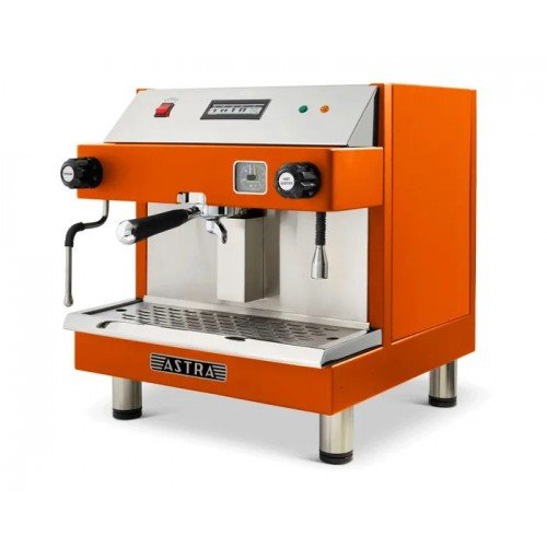 Astra M1-011-1-O MEGA I 19.25(w) inch Automatic Espresso Machine, (1)Group Head(s), Orange Exterior Color, 2000w, 110v/60/1-ph, ETL Listed