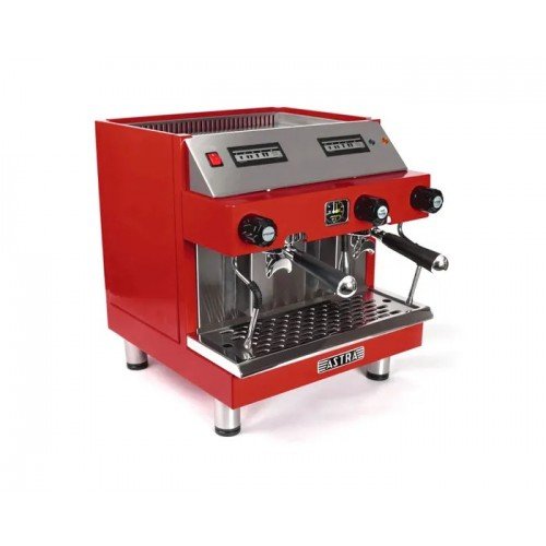 Astra M2C-014-1-R MEGA II 19.24(w) inch Automatic Compact Espresso Machine, (2)Group Head(s), (7)Liter(s), Red Exterior Color, 2000w, 220v/60/1-ph, ETL Listed