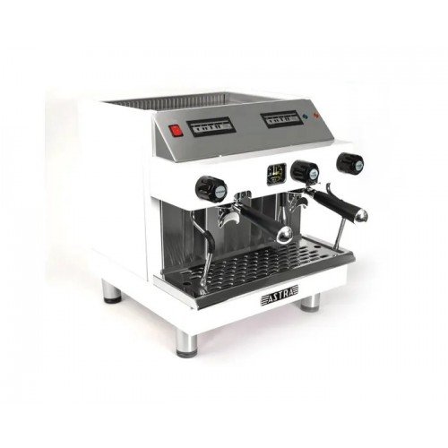 Astra M2C-014-1-W MEGA II 19.24(w) inch Automatic Compact Espresso Machine, (2)Group Head(s), (7)Liter(s), White Exterior Color, 2000w, 220v/60/1-ph, ETL Listed