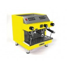 Astra M2C-014-1-Y MEGA II 19.24(w) inch Automatic Compact Espresso Machine, (2)Group Head(s), (7)Liter(s), Yellow Exterior Color, 2000w, 220v/60/1-ph, ETL Listed