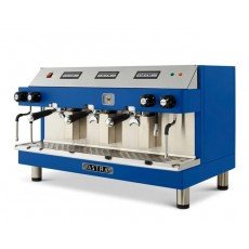 Astra M3-013-B MEGA III 35.5(w) inch Automatic Espresso Machine, (3)Group Head(s), (17)Liter(s), Blue Exterior Color, 5500w, 220v/60/1-ph, ETL Listed