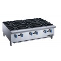 Blue Air BLHP36 36(w) inch Hot Plates, (6)Burner(s), Countertop, Natural Gas, 168k Total BTU/Hr, CSA Listed