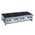 Blue Air BLHP48 48(w) inch Hot Plates, (8)Burner(s), Countertop, Natural Gas, 224k Total BTU/Hr, CSA Listed