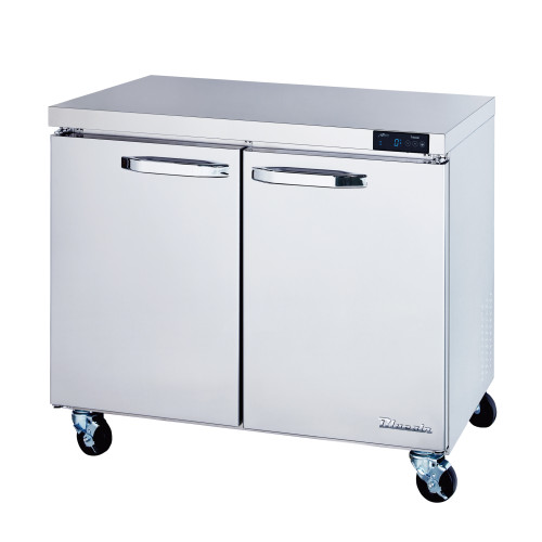 Blue Air BLUF36-HC 36-3/8(w) inch (2)Door(s) Undercounter Freezer, (4)Shelve(s), 9.5Cu.ft, 1/2hp, 115v/60/1-ph, ETL Listed