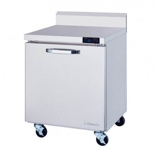 Blue Air BLUF28-WT-HC  Work Top Freezer, 27-1/2(w) inch, (1)Door(s), (2)Shelve(s), 7Cu.ft, 1/4hp, 115v/60/1-ph, ETL Listed