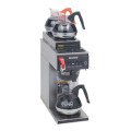 BUNN CWTF15-3 12950.0213 Coffee Brewer, Automatic, (3)Warmers(2U/1L), (12)Cup(s), 1670w, 14amps, 120v/60/1-ph, 8.4(w) x 21.4(d) x 19(h) inch, NSF Listed