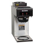 BUNN 13300-0002 VP17-2 Pourover Coffee Brewer, Not Plumbed, (12)Cup(s), Low Profile, (2)Warmer(s), 1600w, 13.3amps, 120v/60/1-ph, UL/NSF Listed