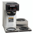 BUNN 13300.0003 VP17-3 Coffee Brewer, Pourover, (3)Lower Warmer(s), Not Plumbed, 1670w, 13.9amp, 120v/60/1-ph, NSF Listed