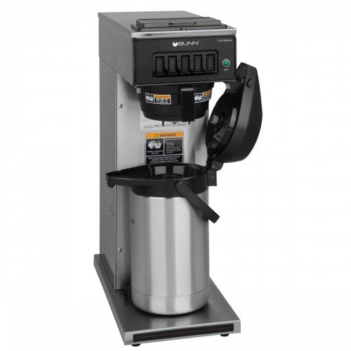 BUNN 23001-000 CW15-APS Airpot Coffee Brewer, Pourover, Not Plumbed, 1375w, 11.4amps, 120v/60/1-ph, UL/NSF Listed