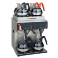 BUNN 38700.0014 AXIOM® Coffee Brewers, Automatic, 4/2 Twin (4Upper/2Lower Warmers), Plumbed, 6700w, 27.9amps, 120v/60/1-ph, UL/NSF Listed