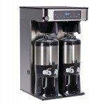 BUNN 53200.0101 ICB Infusion Series Twin Soft-Heat Automatic Coffee Brewer, Plumbed, 6000w, 25amps, 120/240//60/1-ph, UL/NSF Listed
