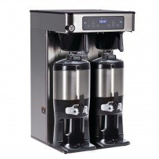 BUNN 53200.0101 ICB Infusion Series Twin Soft-Heat Automatic Coffee Brewer, Plumbed, 6000w, 25amps, 120/240//60/1-ph, UL/NSF Listed