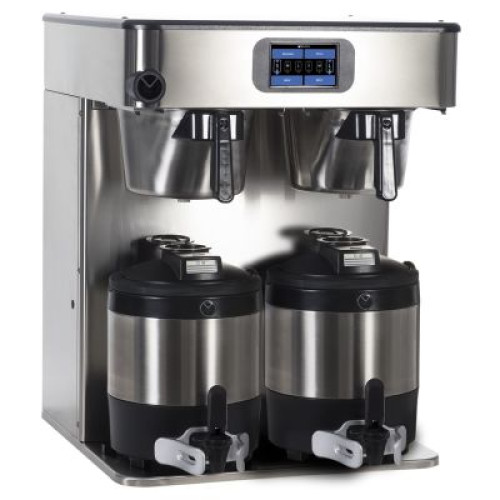 BUNN 53400.0100 ICB Twin PE, Coffee Brewer, Platinum Edition™, Plumbed, 6000w, 25amps, 120/240v/60-1-ph, UL/NSF Listed, Energy Star
