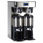 BUNN 53400.0101 ICB Infusion Series Coffee Brewer, 5.6(gallon(s) Tank, Plumbed, Twin Tall PE, 6000w, 25amps, 120/240v/60/1-ph, UL/NSF Listed, Energy Star