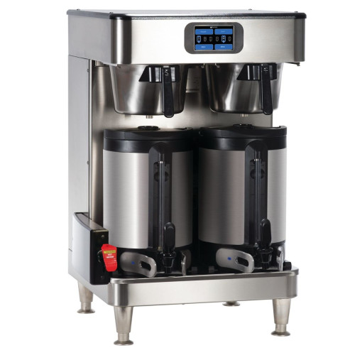 BUNN 53600.0100 ICB SH PE Coffee Brewer, Infusion Series®, Twin, Wireless, 6000w, 25amps, 120/240v/60/1-ph, UL/NSF Listed, Energy Star