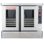Blodgett ZEPH-200-G BASE Zephaire Convection Oven, Single Deck, Base Only, Full-Size Bakery Depth, Natural Gas, 60k Total BTU/Hr, 115v/60/1-ph, 6amps, 1/2hp, ETL Listed