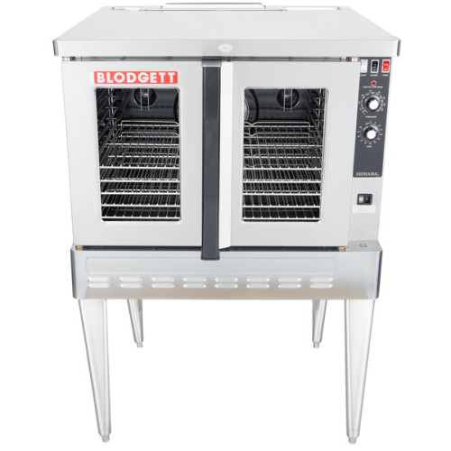 Blodgett ZEPH-100-G SGL Zephaire Convection Oven, Single Deck, Full-Size, Standard Depth, with Stand, Natural Gas, 50k Total BTU/Hr, 115v/60/1-ph, 6amps, 1/2hp, ETL Listed