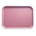 Cambro 1014FF409  Fast Food Tray, Rectangular, Blush, Polypropylene, 13-9/16(w) x 10-7/16(d) x 1-1/2(h) inch, NSF Listed – 2 Dozen