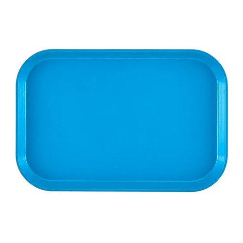 Cambro 1015MT142 Market/Bakery Display Trays, Rectangular, Blue, Fiberglass, 15-3/4(w) x 10-1/8(d) x 3/4(h) inch, NSF Listed – 2 Dozen
