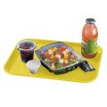 Cambro 1216FF108 Fast Food Tray, Rectangular, Prime Rose, Polypropylene, 16-1/8(w) x 11-7/8(d) x 1-1/2(h) inch, NSF Listed – 2 Dozen