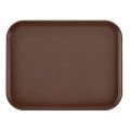 Cambro 1216FF167 Fast Food Tray, Rectangular, Brown, Polypropylene, 16-1/8(w) x 11-7/8(d) x 1-1/2(h) inch, NSF Listed – 2 Dozen