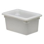 Cambro 12189P148 Food Storage Boxes, (4.75)Gallon(s), Rectangular, Natural White, Polyethylene, 18(w) x 12(d) x 9(h) inch, NSF Listed - 6 each