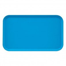 Cambro 1230MT142 Market/Bakery Display Trays, Rectangular, Blue, Fiberglass, 30(w) x 12-7/16(d) x 3/4(h) inch, NSF Listed – 1 Dozen
