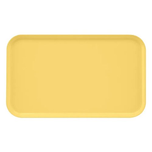Cambro 1230MT145 Market/Bakery Display Trays, Rectangular, Yellow, Fiberglass, 30(w) x 12-7/16(d) x 3/4(h) inch, NSF Listed – 1 Dozen