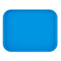 Cambro 1418FF168 Fast Food Tray, Rectangular, Blue, Polypropylene, 17-3/4(w) x 13-13/16(d) x 1-1/2(h) inch, NSF Listed – 1 Dozen