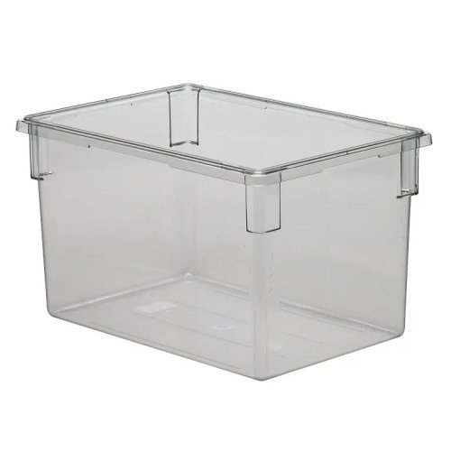 Cambro 182615CW135 Camwear® Boxes, Full Size, (22)Gallon(s), Rectangular, Clear, Polycarbonate, 26(w) x 18(d) x 15(h) inch, NSF Listed, 3 each