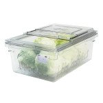Cambro 18269CW135 Camwear® Boxes, Full Size, (13)Gallon(s), Rectangular, Clear, Polycarbonate, 26(w) x 18(d) x 9(h) inch, NSF Listed, 4 each