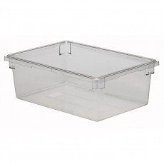 Cambro 18269CW135 Camwear® Boxes, Full Size, (13)Gallon(s), Rectangular, Clear, Polycarbonate, 26(w) x 18(d) x 9(h) inch, NSF Listed, 4 each