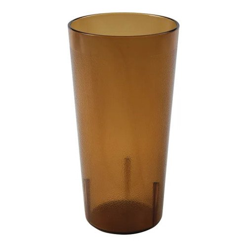 Cambro 2000P153 Colorware Tumbler, 22oz, Amber(153), SAN Plastic, 3-3/8(w) x 3-3/8(d) x 6-1/2(h) inch – 6 Dozen