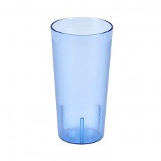 Cambro 2000P401 Colorware Tumbler, 22oz, Slate Blue(401), SAN Plastic, 3-3/8(w) x 3-3/8(d) x 6-1/2(h) inch – 6 Dozen