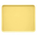 Cambro 2025MT145 Market/Bakery Display Trays, Rectangular, Yellow, Fiberglass, 25-9/6(w) x 20-3/4(d) x 13/16(h) inch, NSF Listed – 6 each