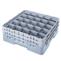 Cambro 25S638151 CAMRACK® 25 Compartment Full-Size Glass Rack, NSF Listed, 1 each