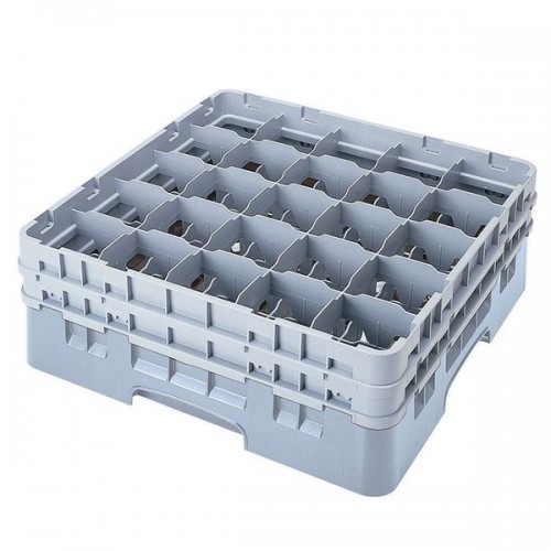 Cambro 25S638151 CAMRACK® 25 Compartment Full-Size Glass Rack, NSF Listed, 1 each