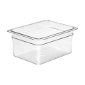 Cambro 26CW135 CAMWEAR® 9.4qt Clear Polycarbonate Half-Size Food Pans, NSF Listed, 1 each