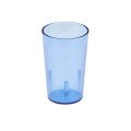 Cambro 500P401 Colorware Tumbler, 5.2oz, Slate Blue(401), SAN Plastic,  2-1/4(w) x 2-1/4(d) x 3-5/8(h) inch – 6 Dozen