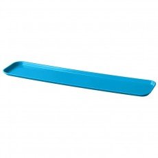 Cambro 630MT142 Market/Bakery Display Trays, Rectangular, Blue, Fiberglass, 30(w) x 6-7/16(w) x 3/4(h) inch, NSF Listed – 1 Dozen