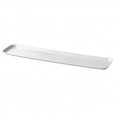 Cambro 630MT148 Market/Bakery Display Trays, Rectangular, White, Fiberglass, 30(w) x 6-7/16(w) x 3/4(h) inch, NSF Listed – 1 Dozen
