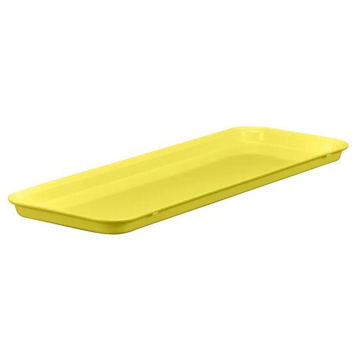 Cambro 826MT145 Market/Bakery Display Trays, Rectangular, Yellow, Fiberglass, 25-1/2(w) x 8-1/4(w) x 3/4(h) inch, NSF Listed – 1 Dozen