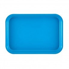 Cambro 913MT142 Market/Bakery Display Trays, Rectangular, Blue, Fiberglass, 12-3/4(w) x 8-7/16(w) x 1(h) inch, NSF Listed – 1 Dozen