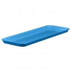 Cambro 926MT142 Market/Bakery Display Trays, Rectangular, Blue, Fiberglass, 25-9/16(w) x 8-7/8(d) x 1(h) inch, NSF Listed – 1 Dozen